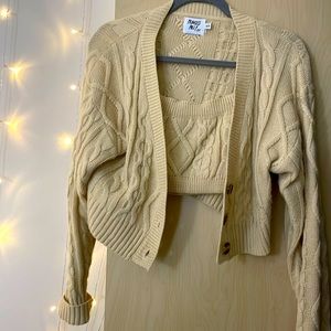 Princess Polly beige sweater set!